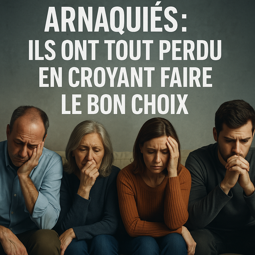 Arnaqués : ils ont tout perdu en croyant faire le bon choix.