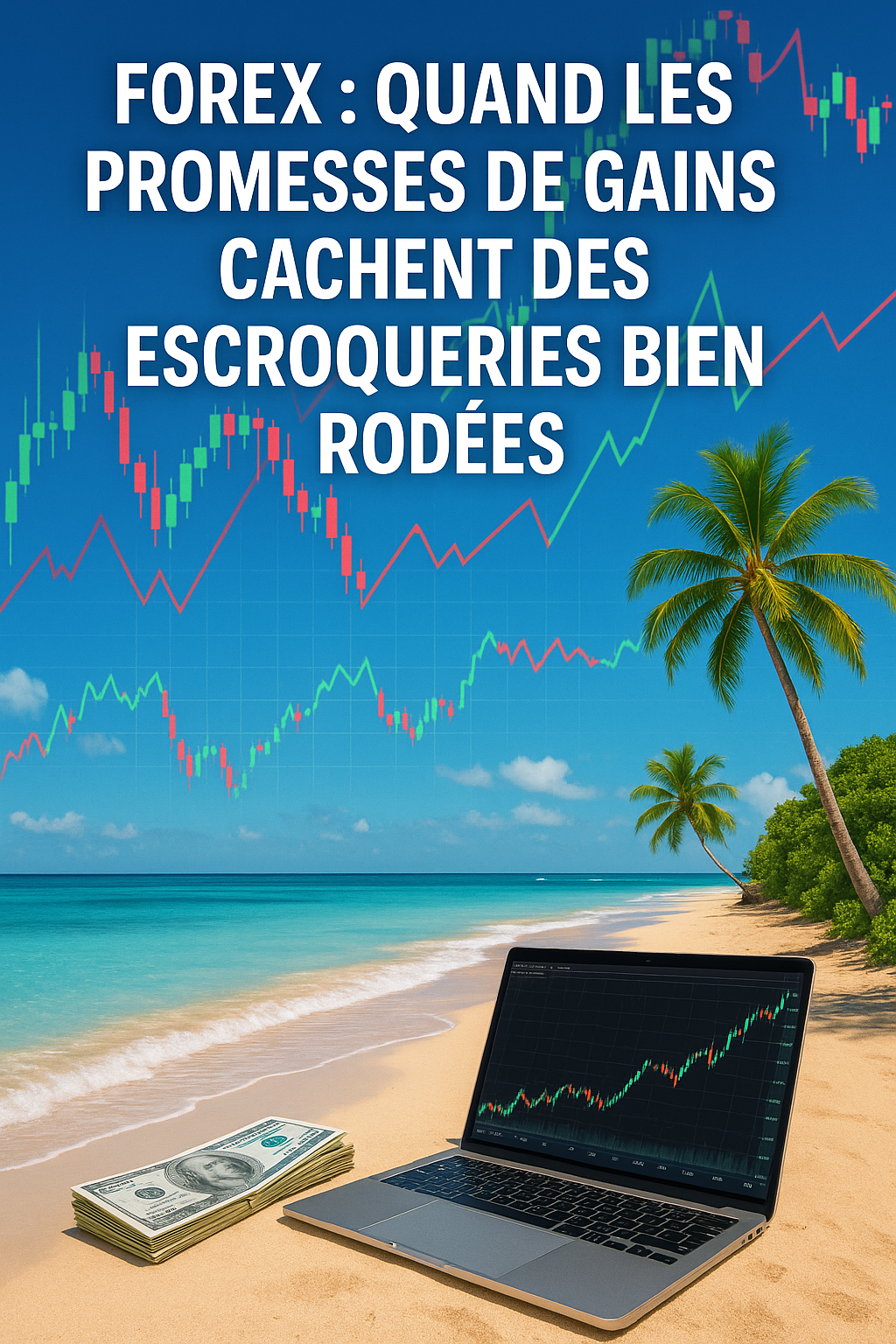 Forex : Quand les promesses de gains cachent des escroqueries bien rodées.