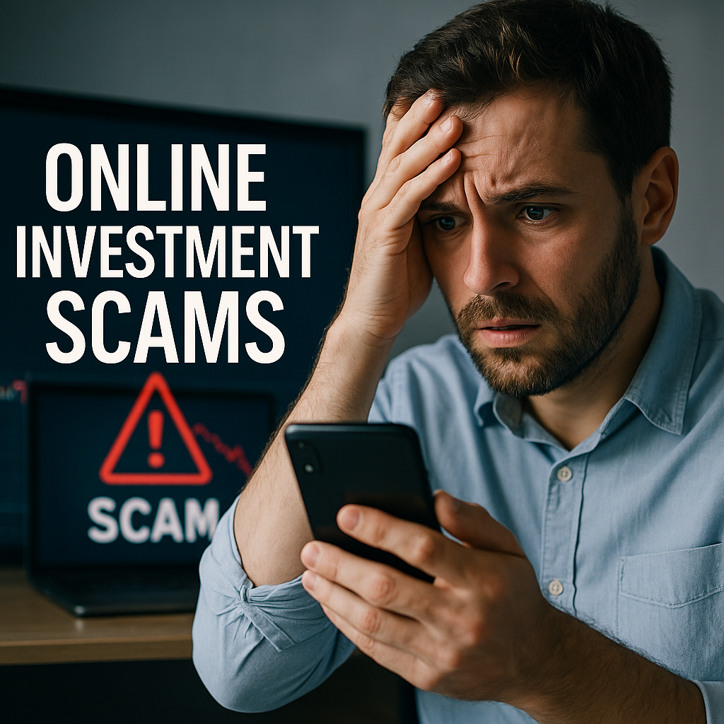 Les arnaques d’investissement en ligne : comment les repérer avant qu’il ne soit trop tard.