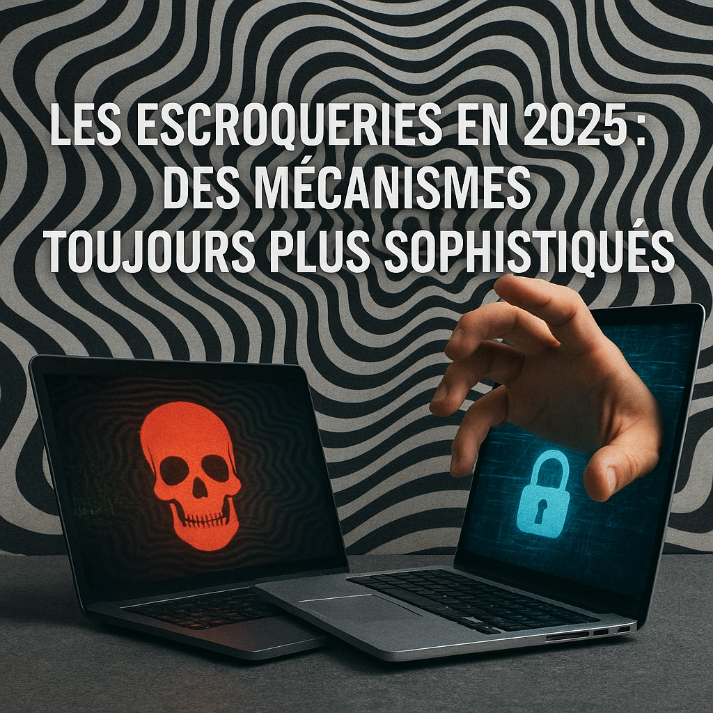 Les escroqueries en 2025 : des mécanismes toujours plus sophistiqués.