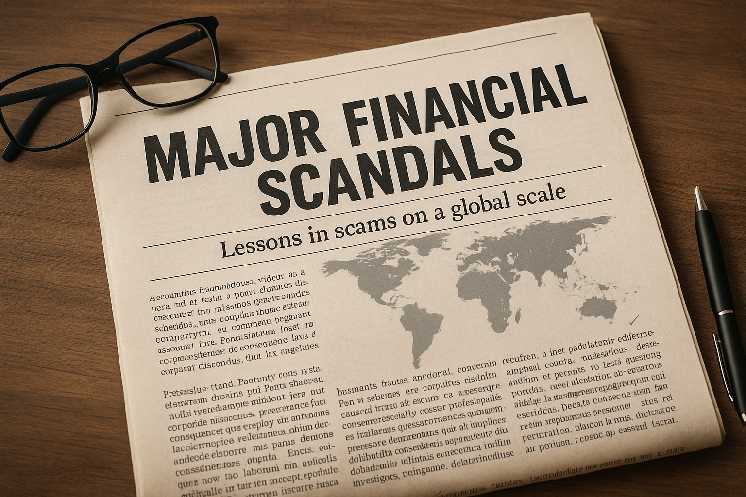 Les plus grandes escroqueries financières internationales : leçons d’arnaques à l’échelle mondiale.