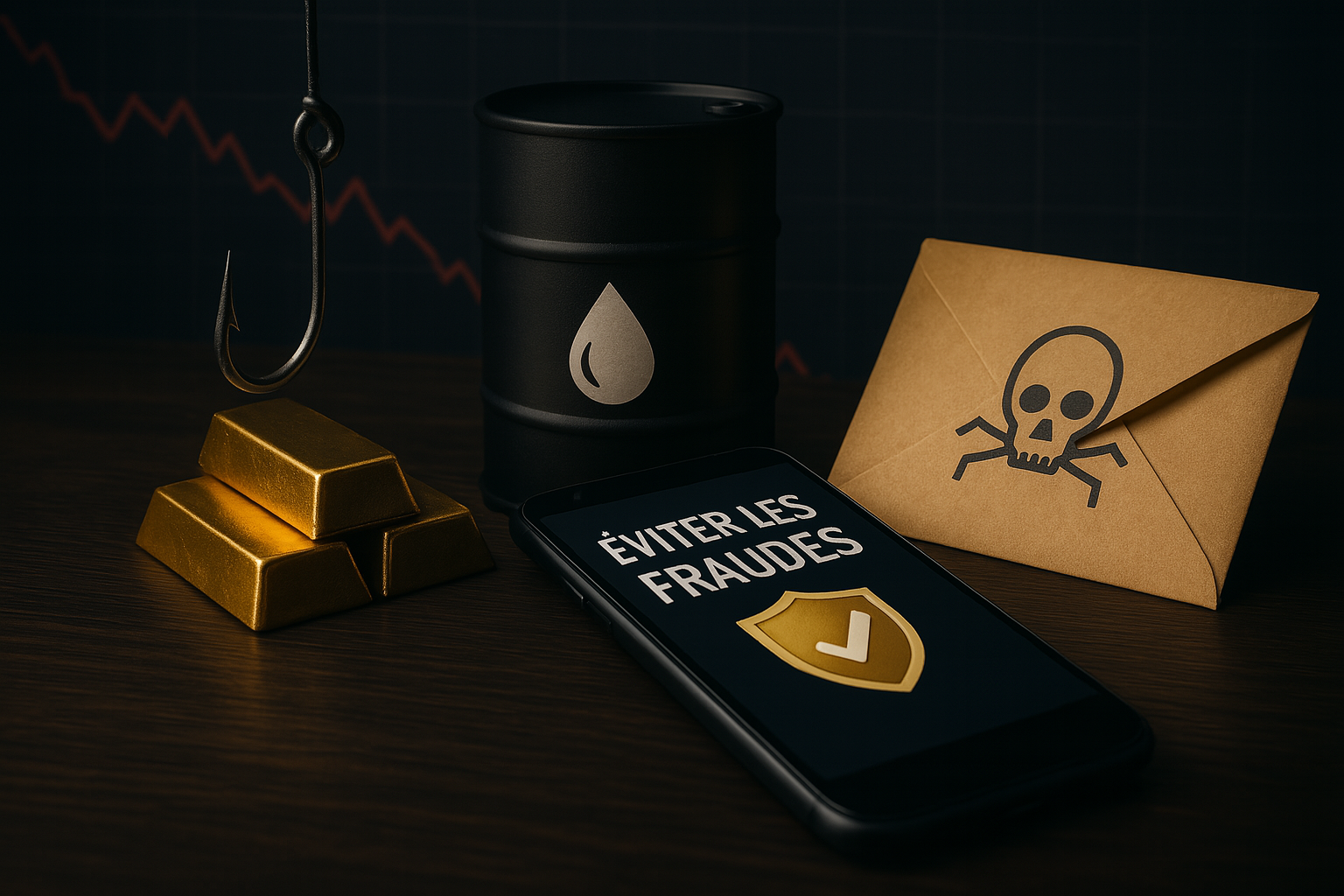 Or et pétrole : guide pratique pour éviter les fraudes sur le marché des matières premières : 